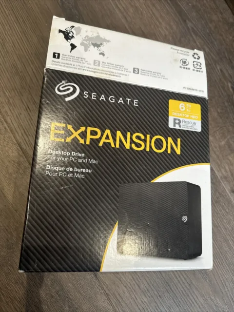 6TB Seagate Expansion 3.5" External HDD Hard Disk Drive