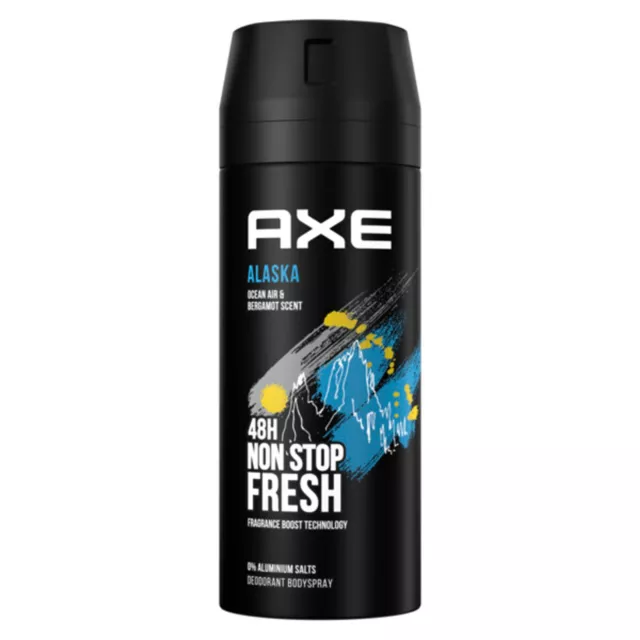 AXE Deo Deospray Deodorant Bodyspray 3in1 Duschgel Shampoo Showergel Alaska 2x3 2