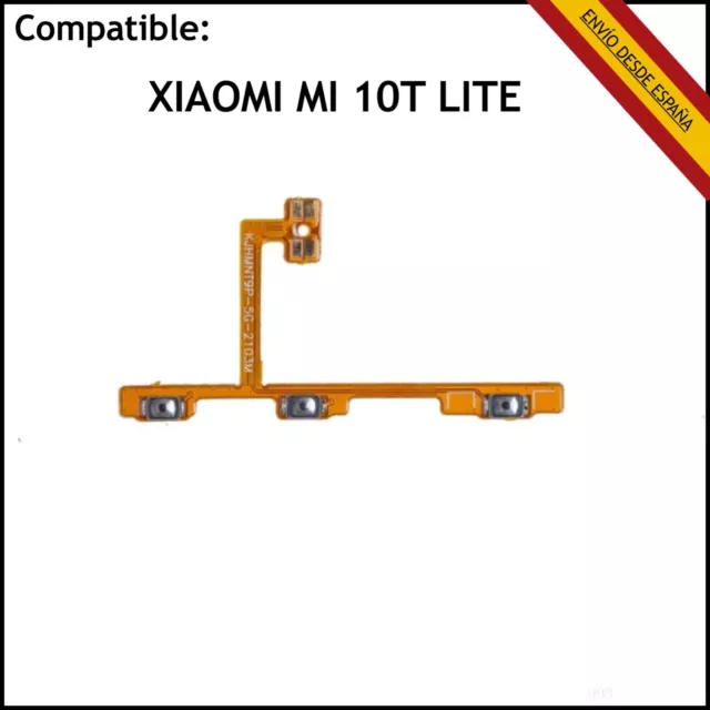 Boton De Encendido Volumen Para Xiaomi Mi 10T Lite Flex Power Cable 5G Botones