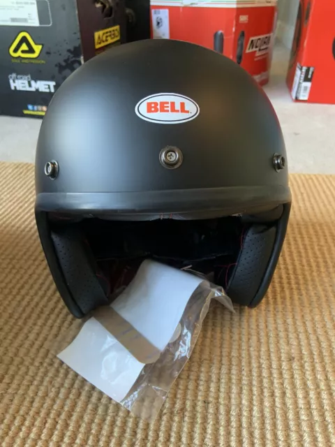 Bell Custom 500 Motorcycle Helmet Black Small