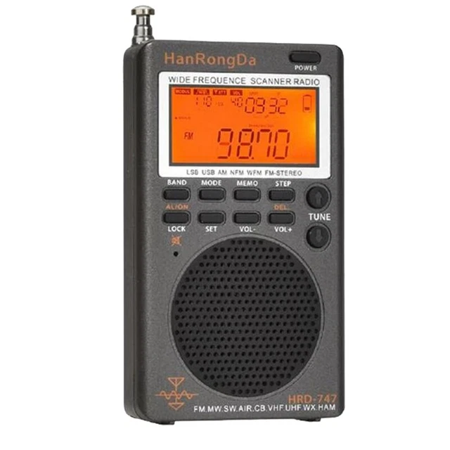 Aramox Full Band DSP Shortwave Radio Ontvanger 2.4in Touch Screen FM LW Aramox Full Band DSP Shortwave Radio Ontvanger 2.4in Touch Screen FM LW