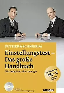 Einstellungstest - Das große Handbuch: Alle Aufgaben, al... | Buch | Zustand gut