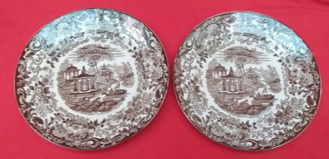 2 Platos Planos De La Cartuja De Sevilla Pickman