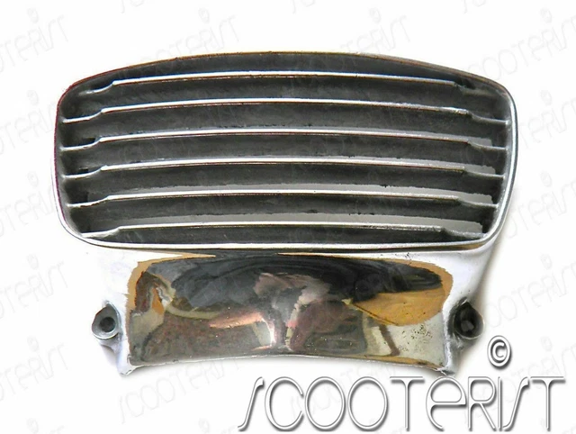 Lambretta GP DL SX 125 150 200 Series Horncast Nose Grill Lega di Metallo...