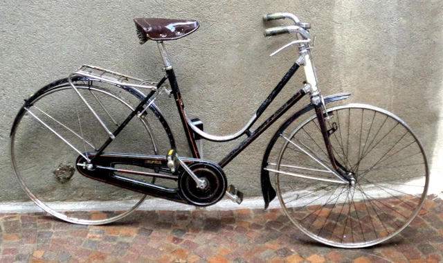 ANTICA BICI BICICLETTA Epoca Gloria Amf Garibaldina Milano Cicli