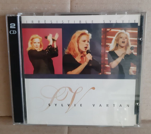 SYLVIE VARTAN RARE Double CD Picture Live Casino de Paris 1995 -2