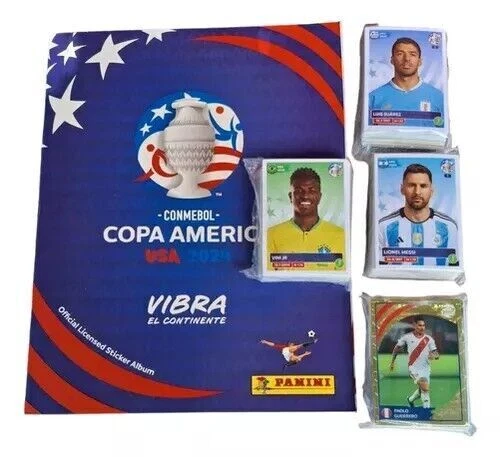 PANINI COPA AMERICA 2024 USA FULL album HARD COVER + 430 stickers to ...