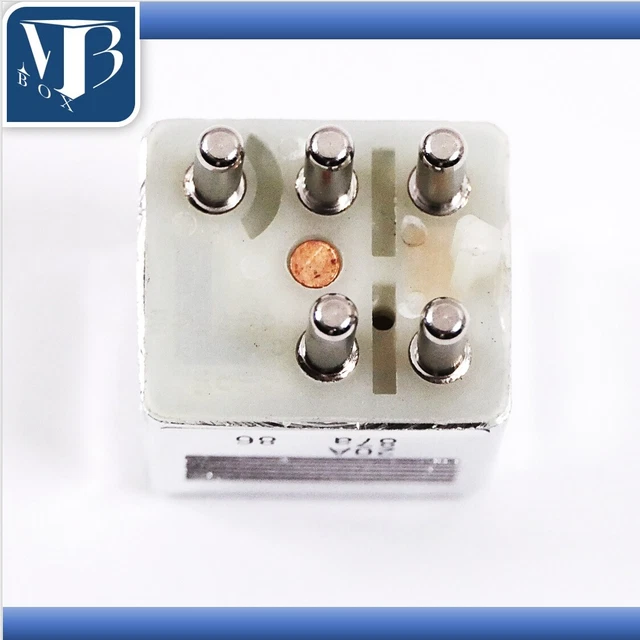 Relais Multifonction 12V 10/20A Compatible Renault OEM 7700414484 Bitron - Neuf, 5 Contacts