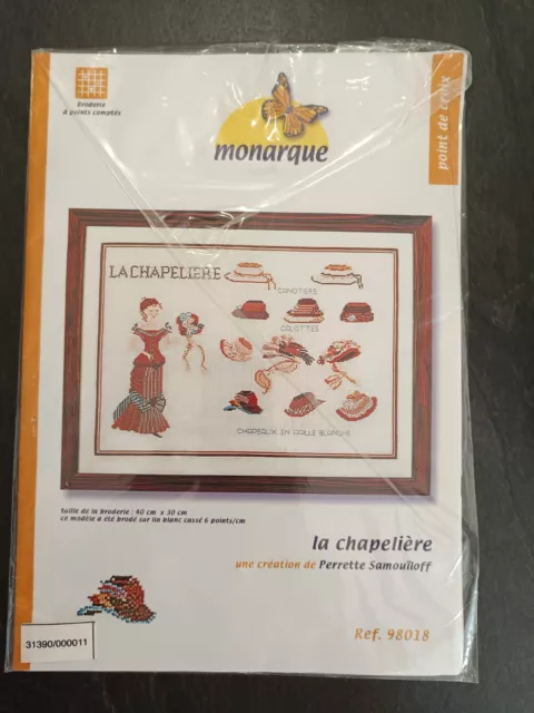 Patron de broderie - Monarque - La Chapelière - P. Samouïloff - mam