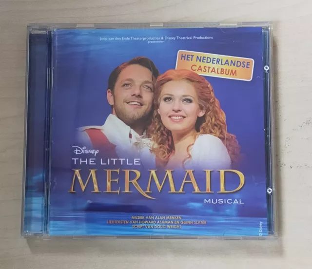 THE LITTLE MERMAID Musical-CD 2012 23 Trk niederländisches Cast-Album