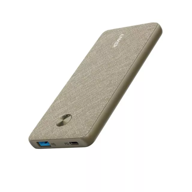 Anker PowerCore III Sense 10000mAh 18W Power Bank - Green Fabric