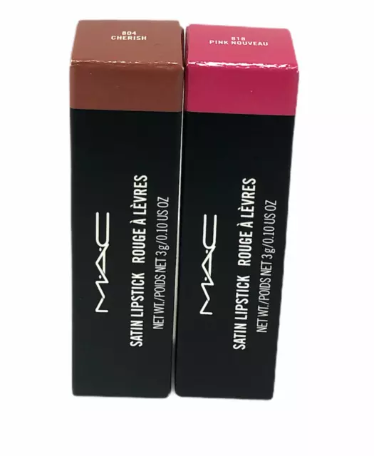 MAC Rouge A Levres Satin Lipstick (3g/0.10oz) NEW; YOU PICK!