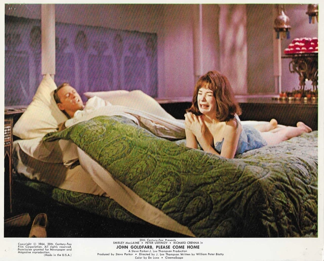 John Goldfarb, Please Come Home Lobby Card - ORIGINAL - (1964) - Shirley Maclain