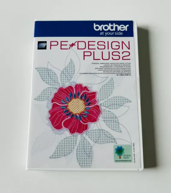 Brother PE Design Plus 2 Embroidery Digitising Software Design Your Own Brand