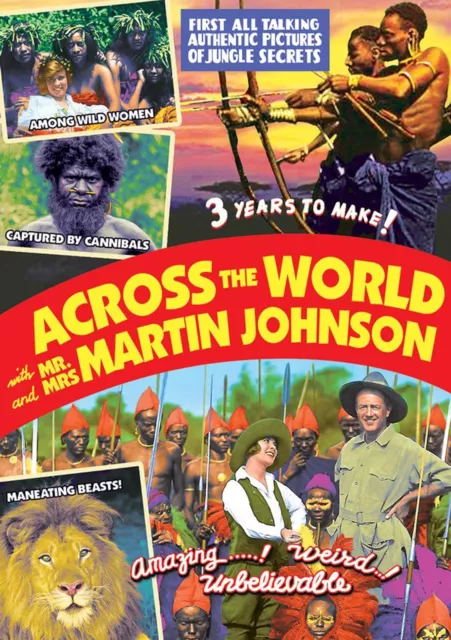 Across the World (DVD) Martin E. Johnson Osa Johnson