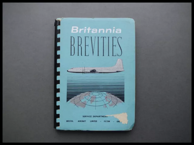 Bristol Britannia Brevities Manufacturers Booklet