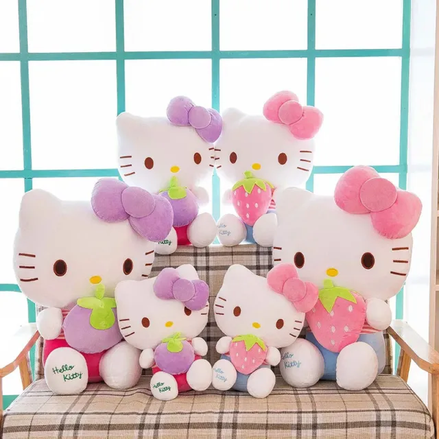 Kids Toys Hello Kitty Plush Toys Pillow Doll Stuffed Animal Birthday Gift 8088 3