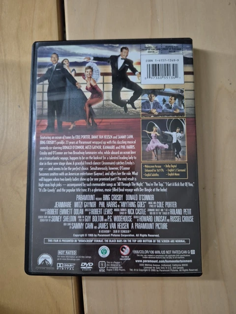 ANYTHING GOES DVD Bing Crosby $9.00 - PicClick CA