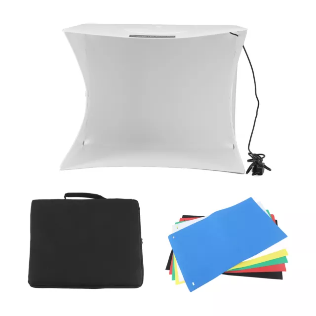 40 X 32cm Mini Estudio Fotográfico Caja de Luz Instalación Rápida Plegable Portátil Kit de Estudio
