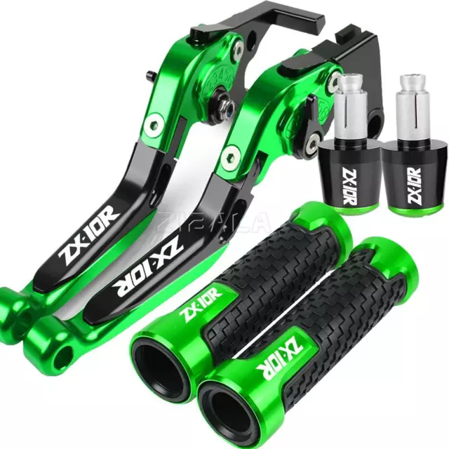 Impugnature maniglia leva freno regolabili per KAWASAKI ZX10R ZX10R 2004-2015