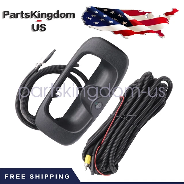 for Chevy Silverado GMC Sierra 99-06 07 Tailgate Handle Backup Camera w/wire US