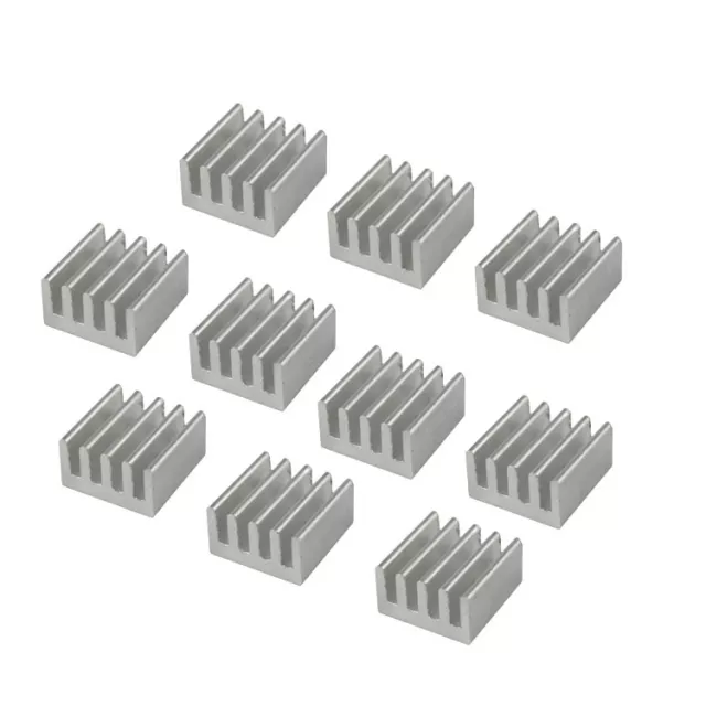 20pcs Aluminum Heat Sink for StepStick A4988 IC 8.8*8.8*5mYJUSAY