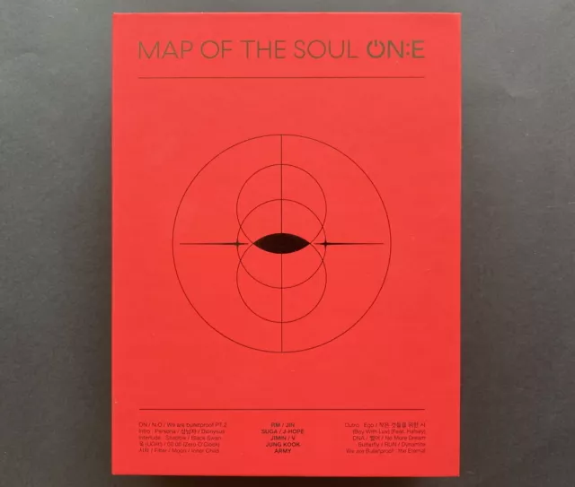 Bts-Map Of The Soul On:e Dvd+Book+Hologram Photo Ticket Set Only