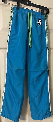 Justice Girls Blue Soccer Warmup Pants Size 8