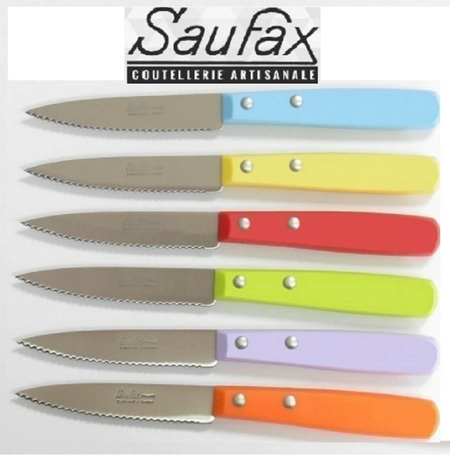 Lot De 6 Couteaux à Pizza Laguiole Inox - Marque La Fourmi - Neufs Sous Emballage