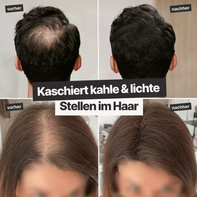 IMPERIO Streuhaar Schütthaar zur Haarverdichtung Haarpulver Hair Fiber 26g 2