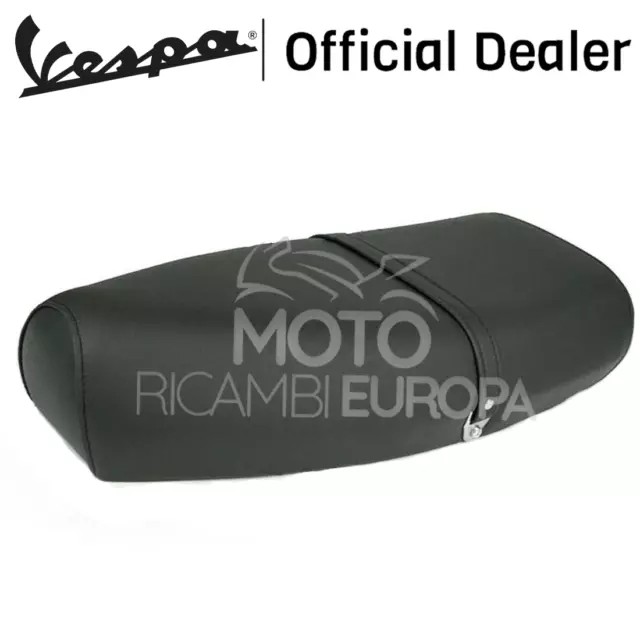 Nuova Sella Sellino Sellone Vespa Px 125 150 200 Nero Fondo In Plastica Completa