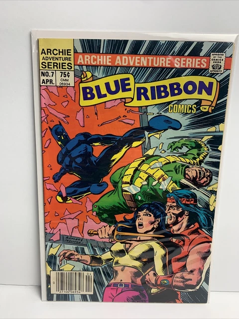 Blue Ribbon Comics #7 newsstand - 1984 Archie Comics