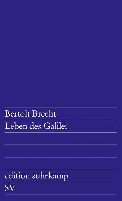 Leben des Galilei | Schauspiel | Bertolt Brecht | Deutsch | Taschenbuch | 161 S.