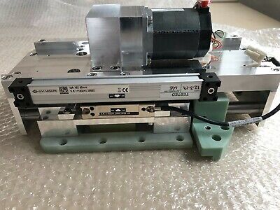 Kollmorgen Stepper Motor With Encoder On A Linear Carriage Slide Assembly 2