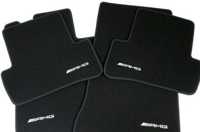 ercedes-Benz AG Originele set vloeratten van suède/corduroy, 4 stuks