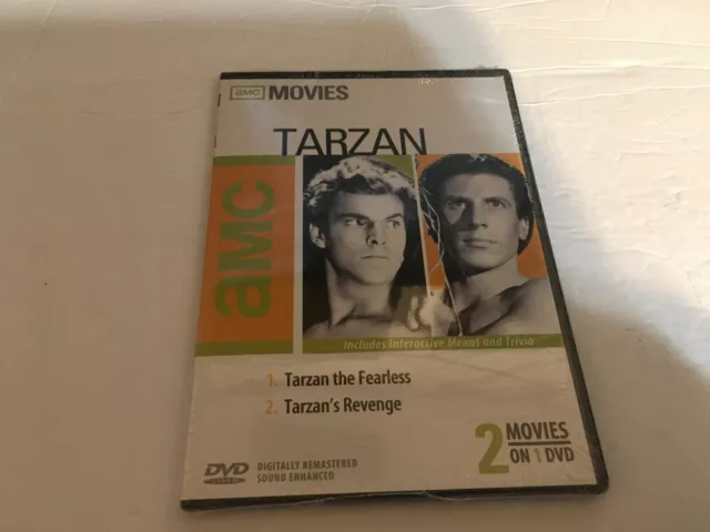 Tarzan (Tarzan the Fearless, Tarzan's Revenge) Brand New Slim Case