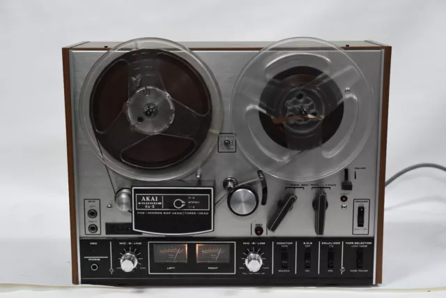 Akai 4000DS Mk-II Stereo Reel to Reel Tape Recorder/Player - Vintage Japan 70's 2