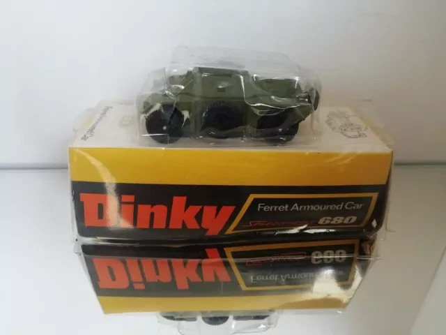 Dinky Toys Nr. 680 Ferret Armoured Car Military Near Mint in Box