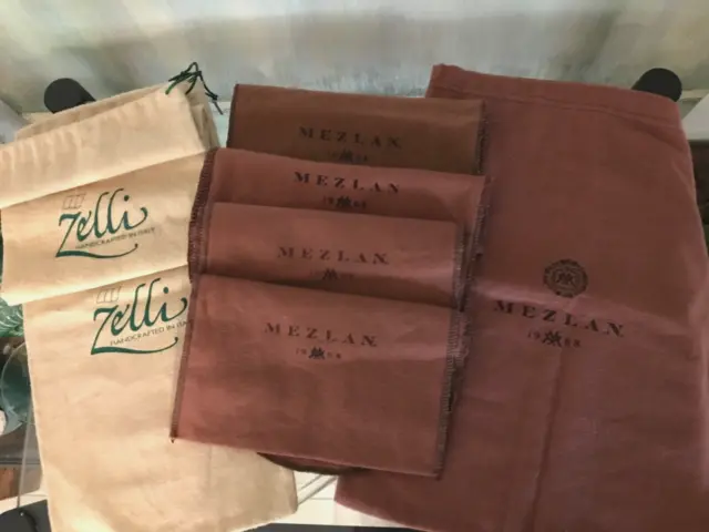 Bolsos para zapatos de fieltro Zelli, Mezlan, vintage