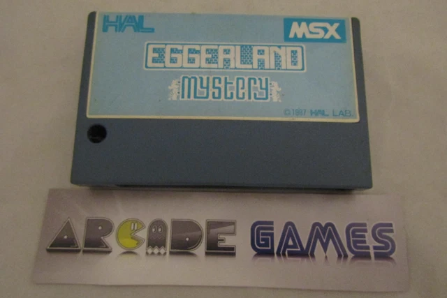 Eggerland Mystery Complet Jeu EGGERLAND MYSTERY MSX – Complet Avec Manuel, édition 1985 Jeu Vintage Hal Laboratory 1985