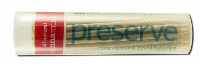 Preserve - Cinnamint Toothpicks - 35 Pick(s)