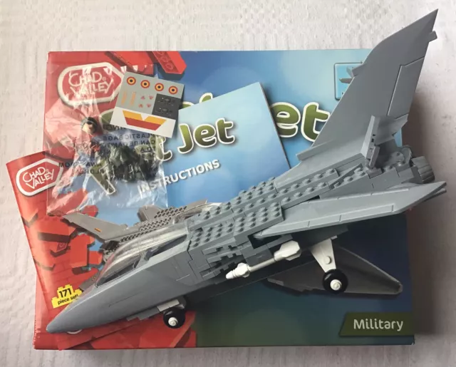 Cobi Fast Jet Tornado Swing Wing Brick Construction Toy Model Chad Valley Bnisb