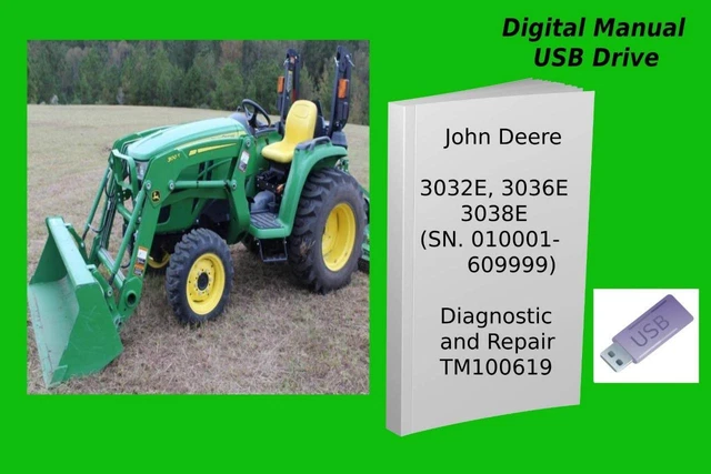 RAParts Yellow Seat Fits John Deere 1023E 3032E 3038E 3203 2210 LVA14488 Compact Tractor