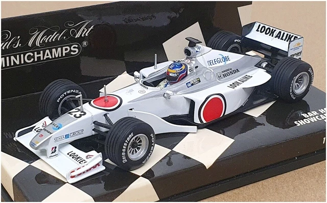 MINICHAMPS 1:18 ミニカー B.A.R Honda Showcar Minichamps 1/18 BAR Honda Showcar 2003 Jensen Button Diecast