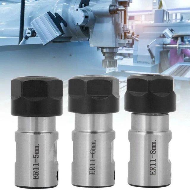 Tige Droite Chuck CNC Collet Couper Profond Trou ER11A Remplacement Sécurité