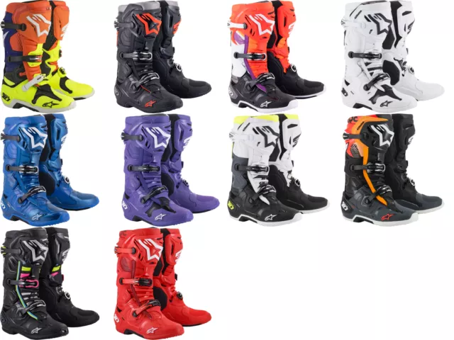 Alpinestars Tech 10 Boots All Colors + Sizes