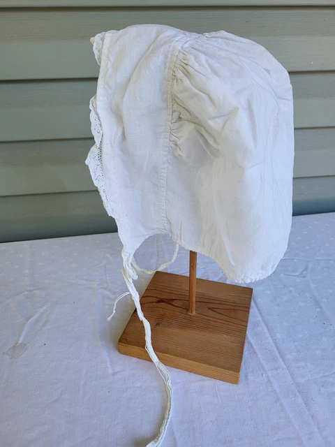 Baby Victorian Original Dress Cap Set Civil War  1860s Used