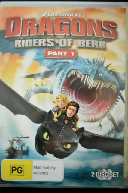 Dragons Riders of Berk part 1 DVD