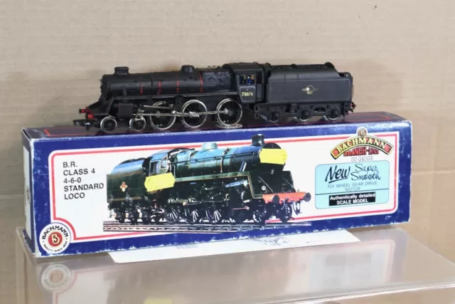 Bachmann 31-105 Br Noir 4-6-0 Standard Classe 4MT Locomotive 75078 Ol