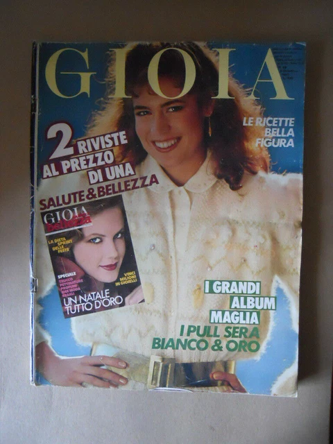 GIOIA RIVISTA DI moda n 49 1980 [D40] EUR 9,76 - PicClick FR